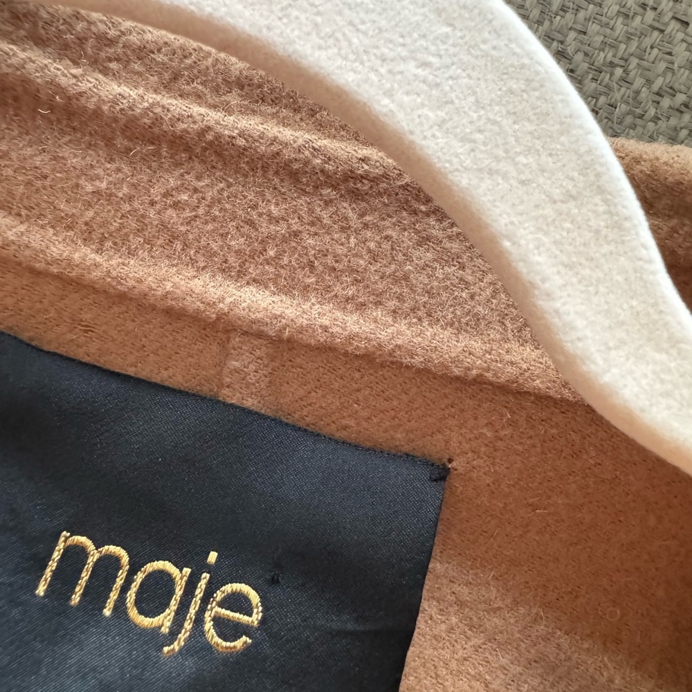 Maje wool Coat - Picture 6 of 8